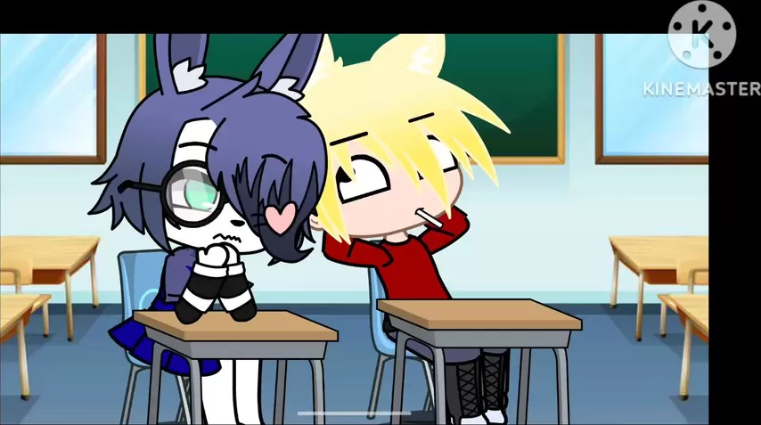 A bunny and a wolf fuck in school! - Shooshtime
