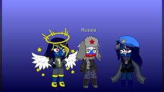 Porno countryhumans: Russia x EU X NATO