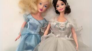 Smelly secondhand store Barbies