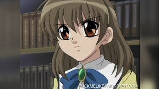 BDSM threeway fuck anime action