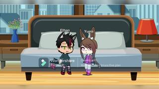 Gacha sex Bunny and Wolf 2 creampies and 1 cumshot