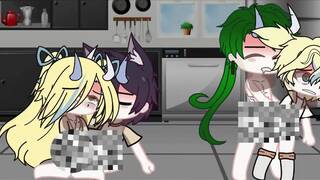 Me folo a unos gemelos gachatokers con mi amigo