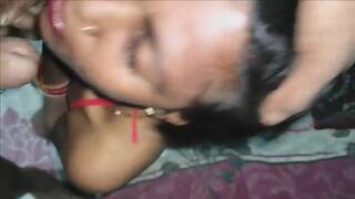 Village new married couples Blowjob and try anal fucking