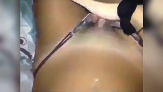 Blonde Greek Milf playing her pussy (Low quality)