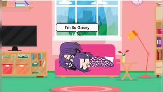 Girl farts and anal vore's her sister.