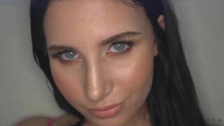 busty tattoo babe sucks big dick for cum