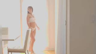 oiled up pussy cums hard all over dick