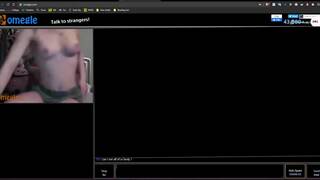 Omegle Horny Teen Slut Spanking Herself - Full Video In The Comments