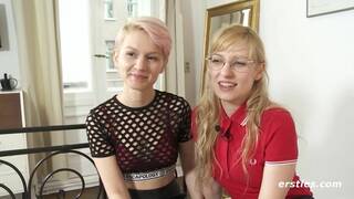 Ersties - Hot Girls From Poland Enjoy a Lesbian Experience Together