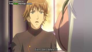 Hot Milf in stockings gets big cumshot