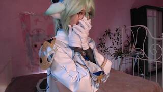 PEtite cosplay japanese girl