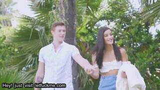 anal romantic picnic in the backyard drains big balls