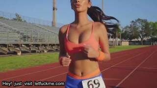 blowjob athletic gianna dior gets fucked hard in the locker room