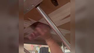 Close up massage table glory hole blowjob handjob cumshot