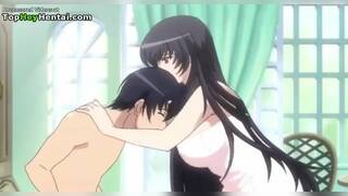 Horny girl with amazing boobs has sex