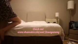 White teen slut gets amazing anal from a BBC