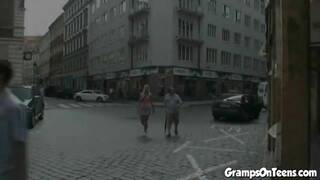 Gramps and public fetish teen fucks