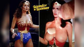 wonder woman big tits cosplay compil tribute lynda carter