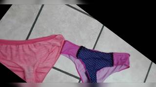 MILFS USED PANTIES FILLED UP WITH SPERM!!!