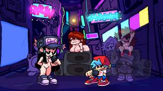 Nude Yoshubs, Cassette Girl and Girlfriend FNF sprites