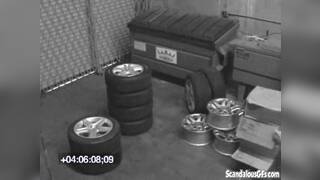 Slut fucked hard by dirty older mechanic