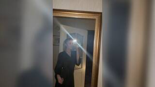 Hot Teen Blonde Getting Ready For Bed