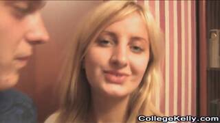 Busty college fuck teen takes dick deep