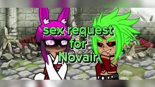 Sex request for Novair / futa x femboy /Gacha Club / $erpentpacX