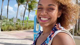 Latina stepniece makes it worth my while by sucking me off