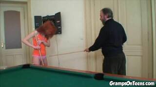 Oldie fetish teen fucking hard dick in reverse