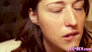 Veronica Leal and Mina K in several lesbian massage scenes and other lesbian also