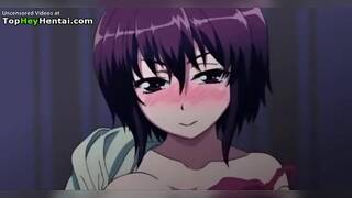 Horny college girl with beautiful big tits has sex