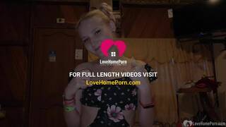 Beauty sucks a cock while on her knees