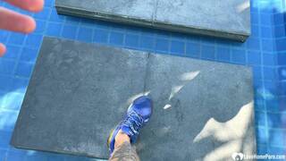 Babe from the pool was a fantastic fuck