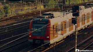 Busty friend hops on my raging pole