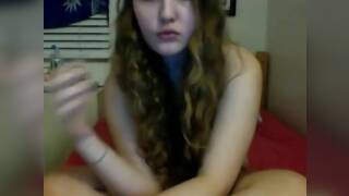 Girl cums from smelling her ass