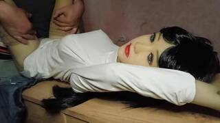 New secretary Kitty has been fucked on table during job interview.