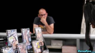 Latina Violet Myers Eats Two Juicy Black Gloryhole Dicks