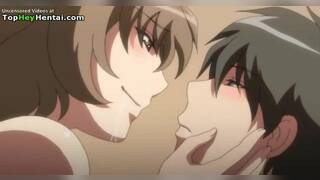 Busty teen with amazing body fucks her man