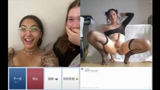 OMETV Asian Crossdresser Webcam Flash & Cum