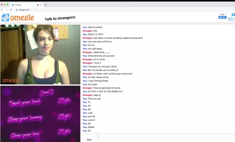 Omegle Game Big Boobs Shooshtime 