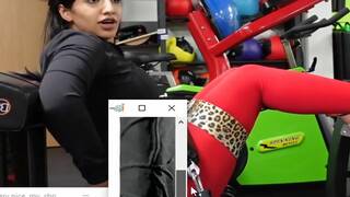 Arabian jordan bitch at gym after his bf fuck her
