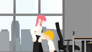 Making deepthroats her dog | Sticknodes porn animation