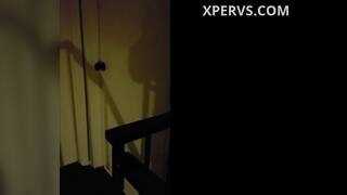 Listening through the door as he fucks my wife and she moans