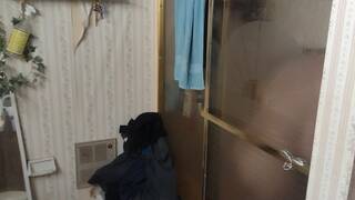 Busty BBW Step Daughter Left The Door Open While Showering