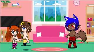 Emma being fucked by the Futa Afton Family Gacha Club