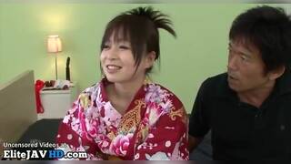 Japanese pretty housewife enjoys getting fucked