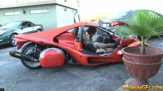 Bukkake gangbang bitch is dominated by cocks