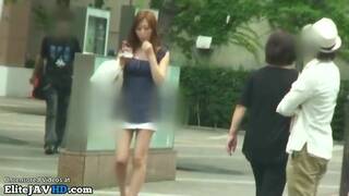 Japanese amazing babe gives oral sex to random guy More at Elitejavhd.com