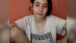 Amateur busty camgirl teasing (softcore)